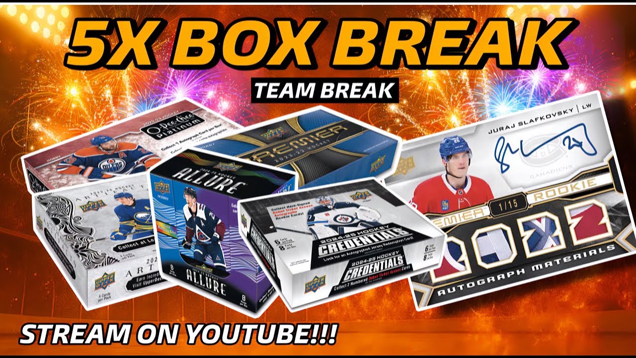 Group break #35.6 - 5x Box break
