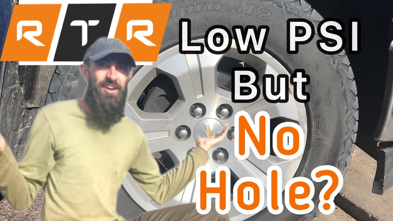 Losing Air In Your Tire But Can&rsquo;t Find A Hole! Try This!