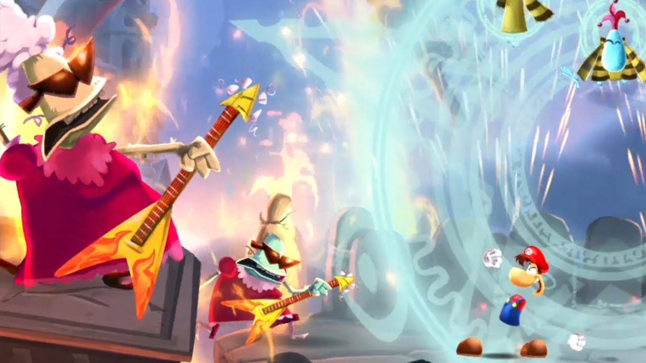 Rayman Legends Definitiv Edition - 100% Walkthrough - Part 13 - World 6 Living Dead Party