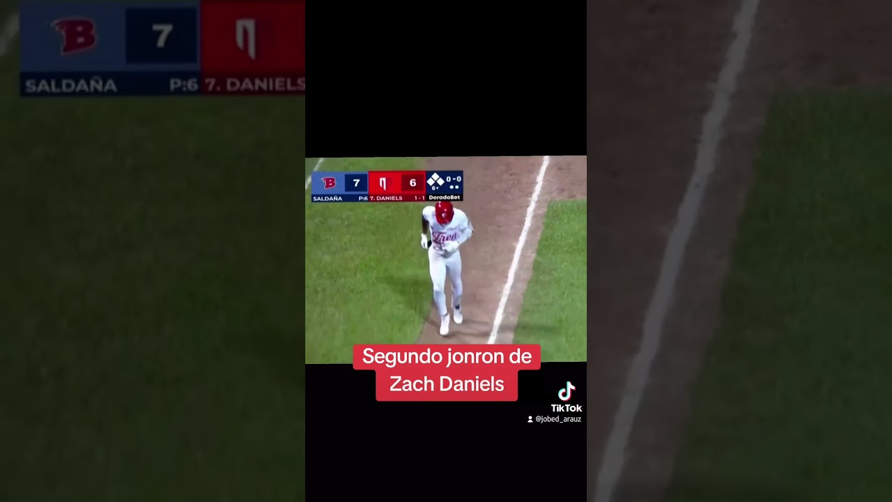 Segundo jonron de Zach Daniels acerca al Tren 