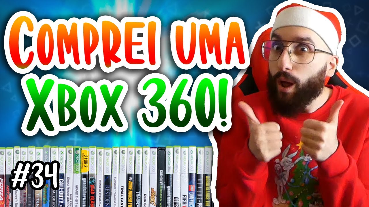 🎄 Comprei uma Xbox 360 em 2025! (Game Pickups #34)