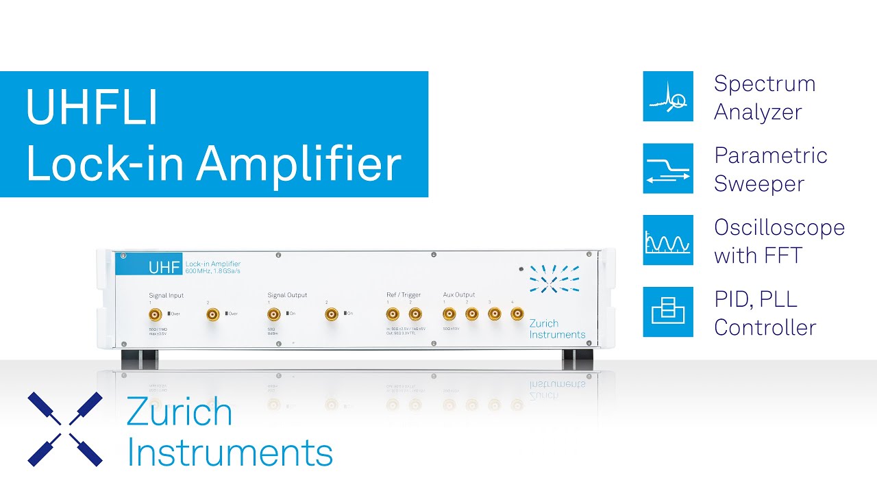 UHFLI 600 MHz Lock-in Amplifier
