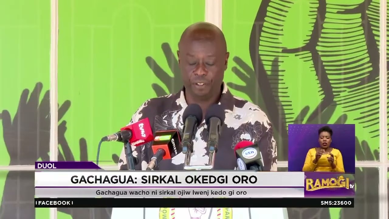 Gachagua: NYOTA en chenro mar World Bank ma Ruto oloko gir siasa