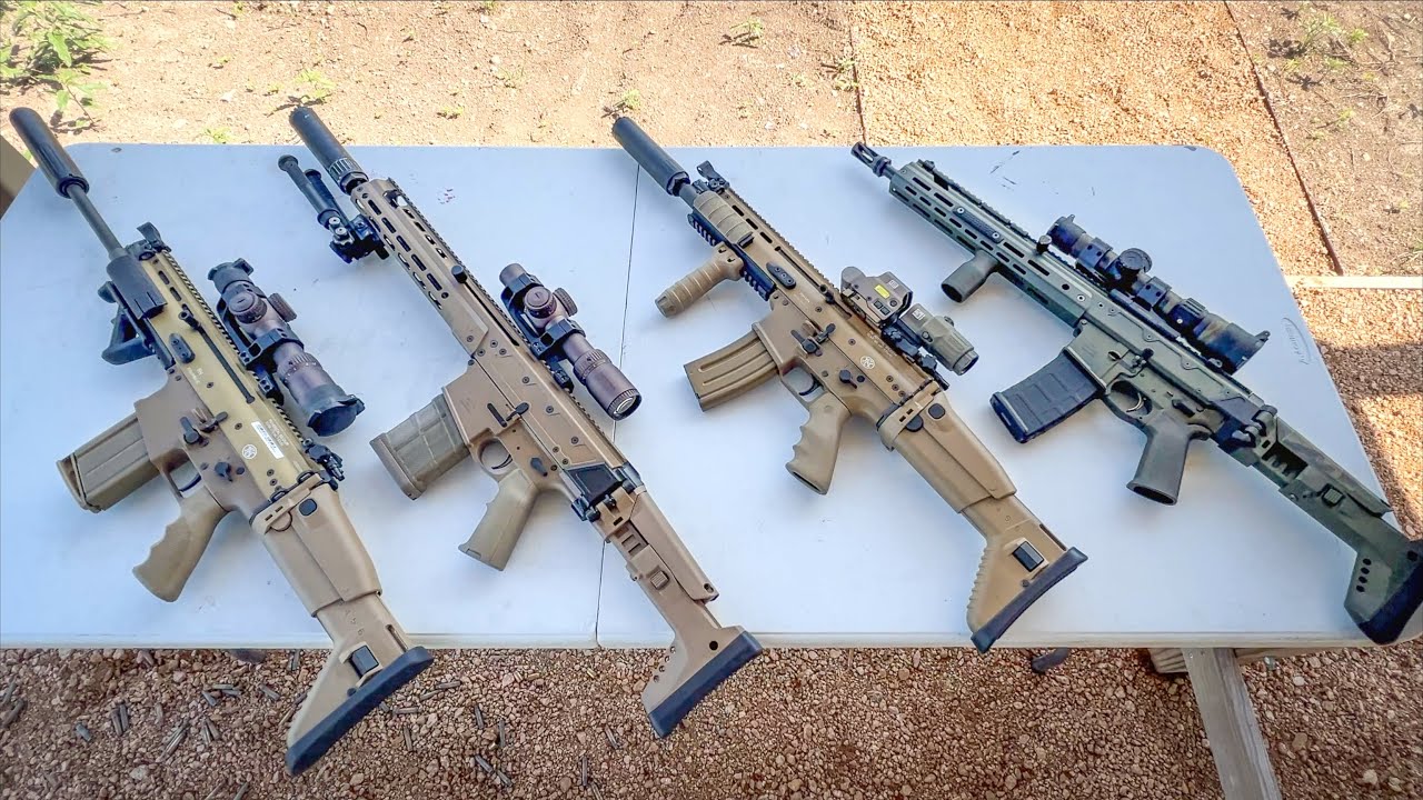PSA JAKL против FN SCAR