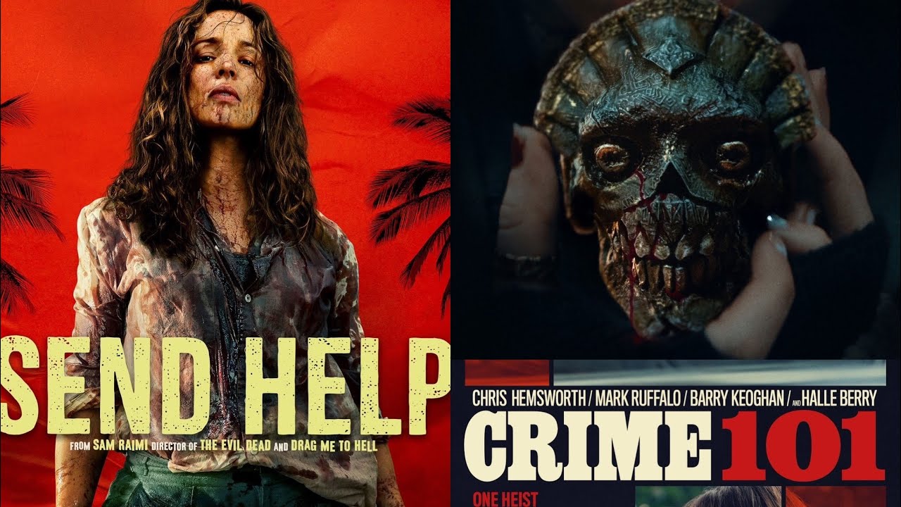 Send Help / Whistle / Crime 101 - Film Reviews (My First Videoed Reviews) 