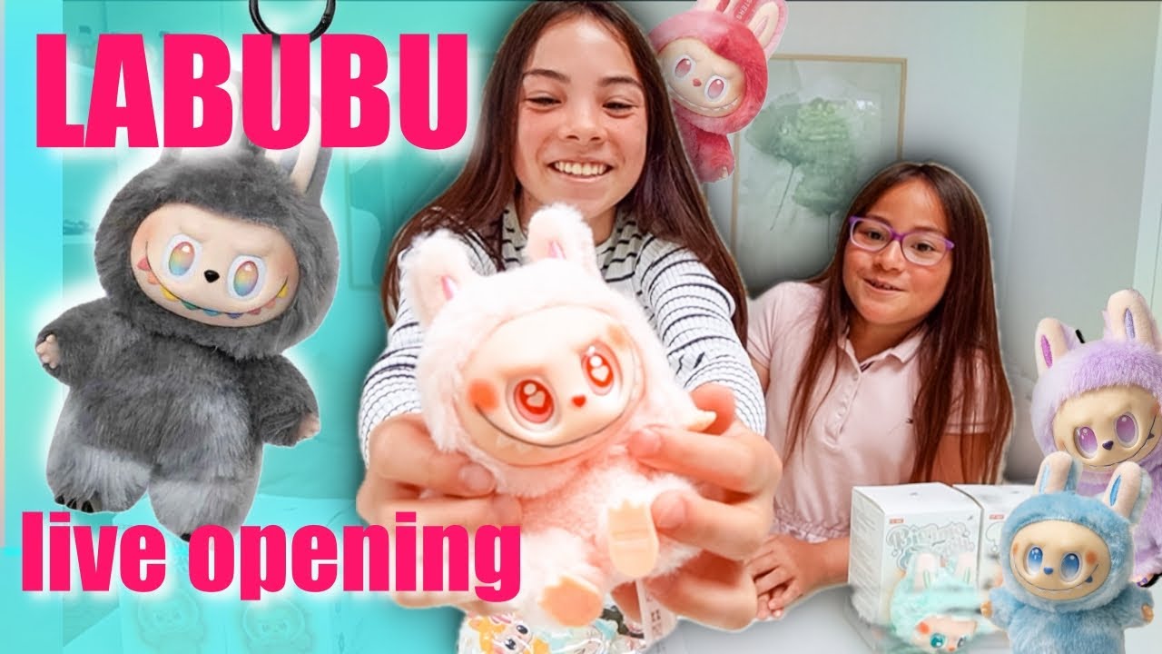 LABUBU öffnen | mit kleiner Schwester | Mystery Box opening | Clarielle