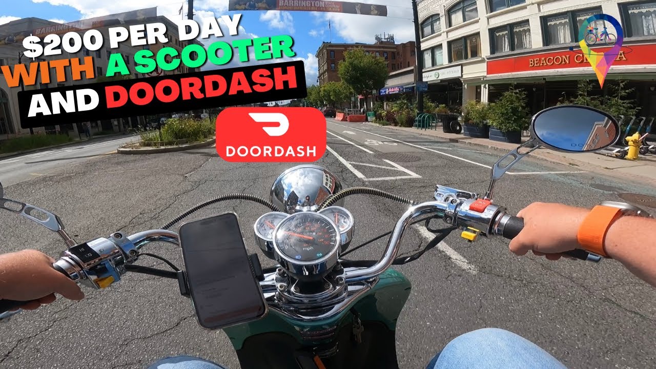 $200 a day with a scooter and DoorDash