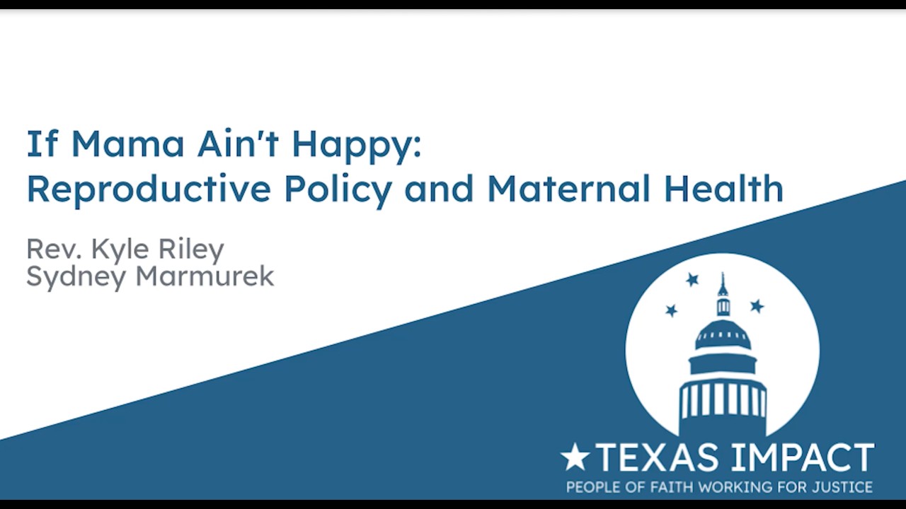 If Mama Ain't Happy: Reproductive Policy and Maternal Health