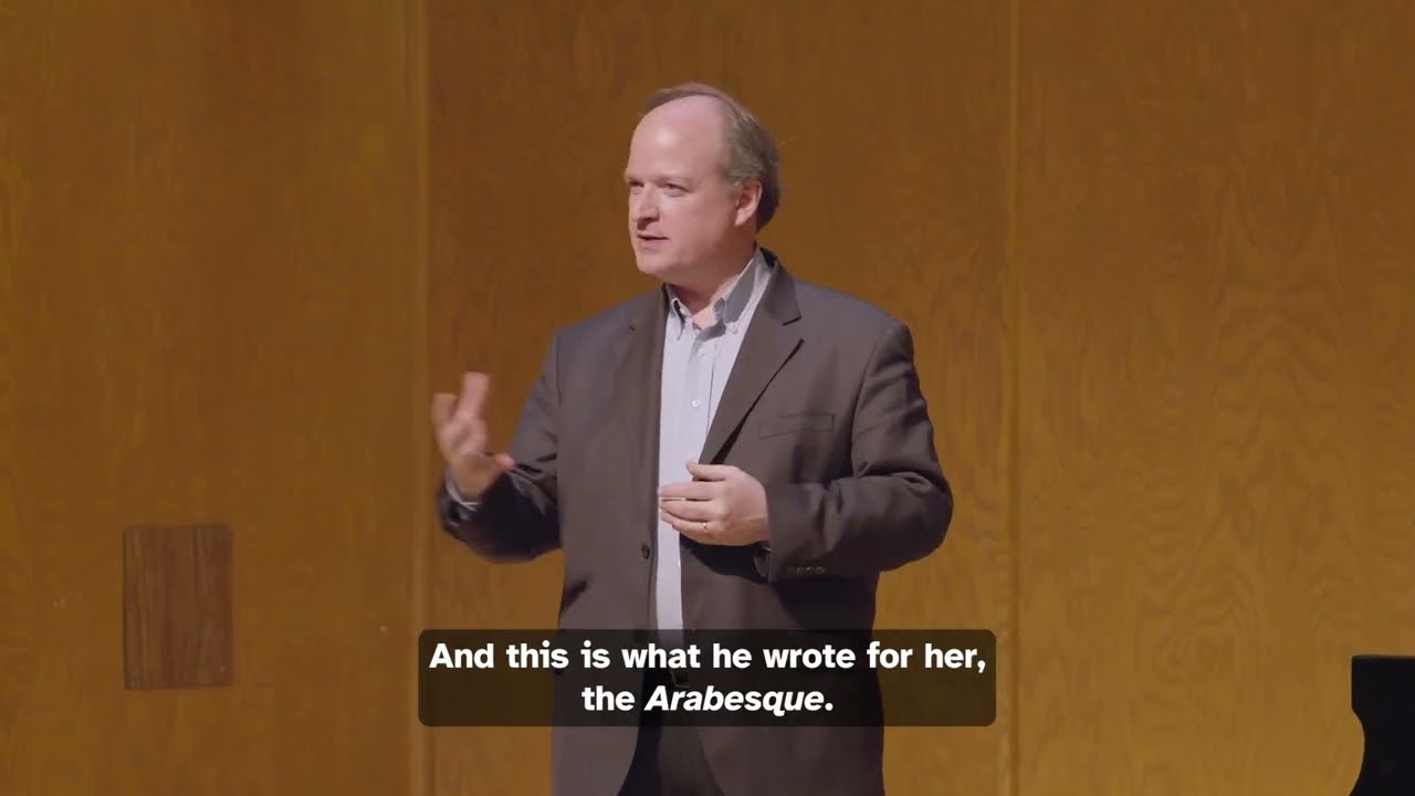 Arabesque, op. 18, by Robert Schumann // Christopher Harding, piano