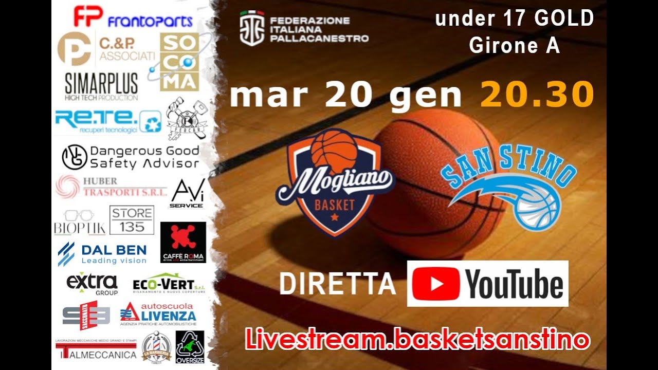 Basket Mogliano vs Basket San Stino - 20/01/2026