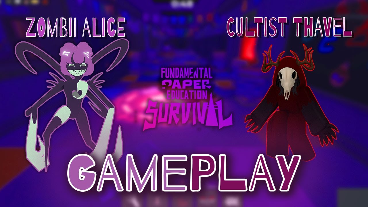 Zombii Alice vs Cultist Thavel! 👁️ | FPE:S Remastered Gameplay #fpes