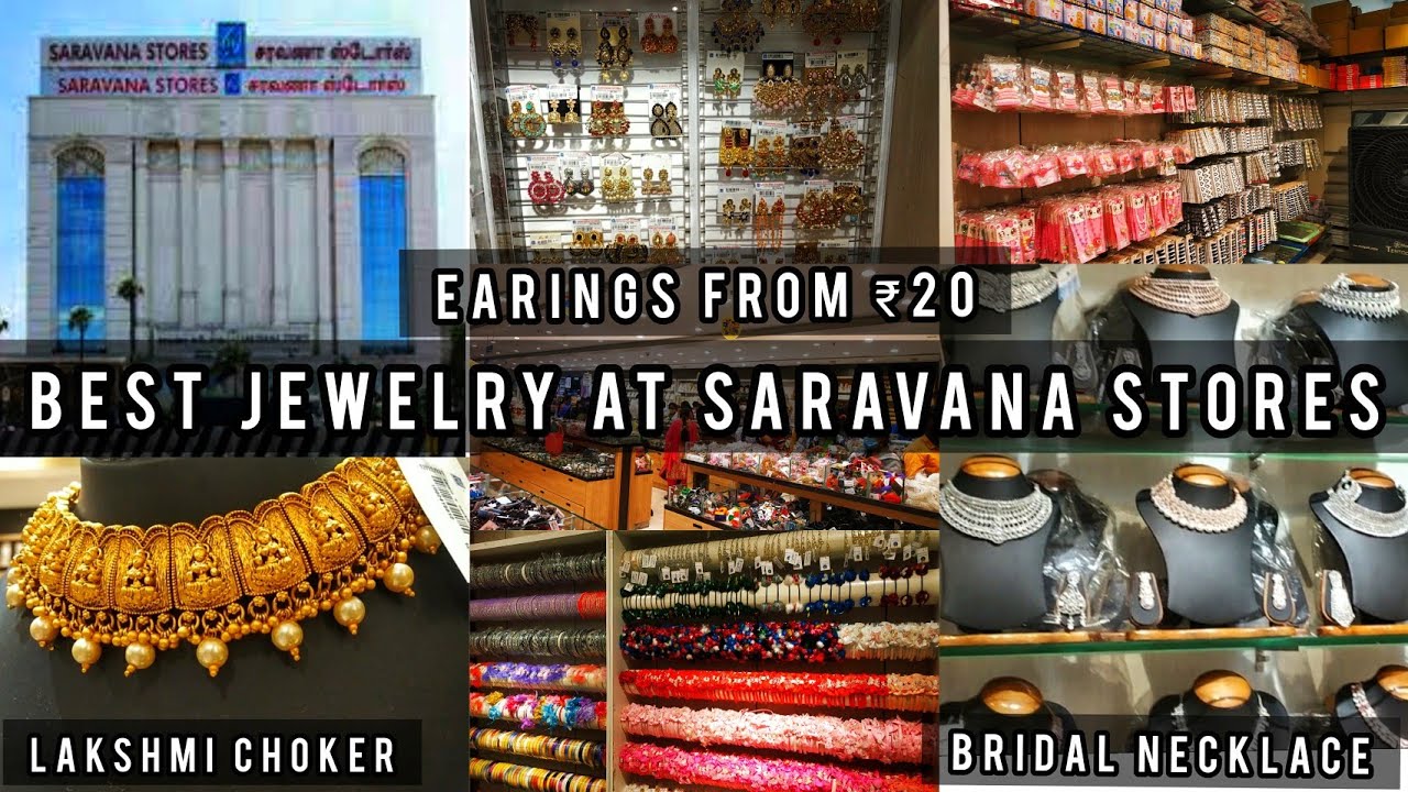 Saravana Stores Jewelry Shopping Tour/Chrompet/Bridal Necklace/Earrings/Artistry Mariyam