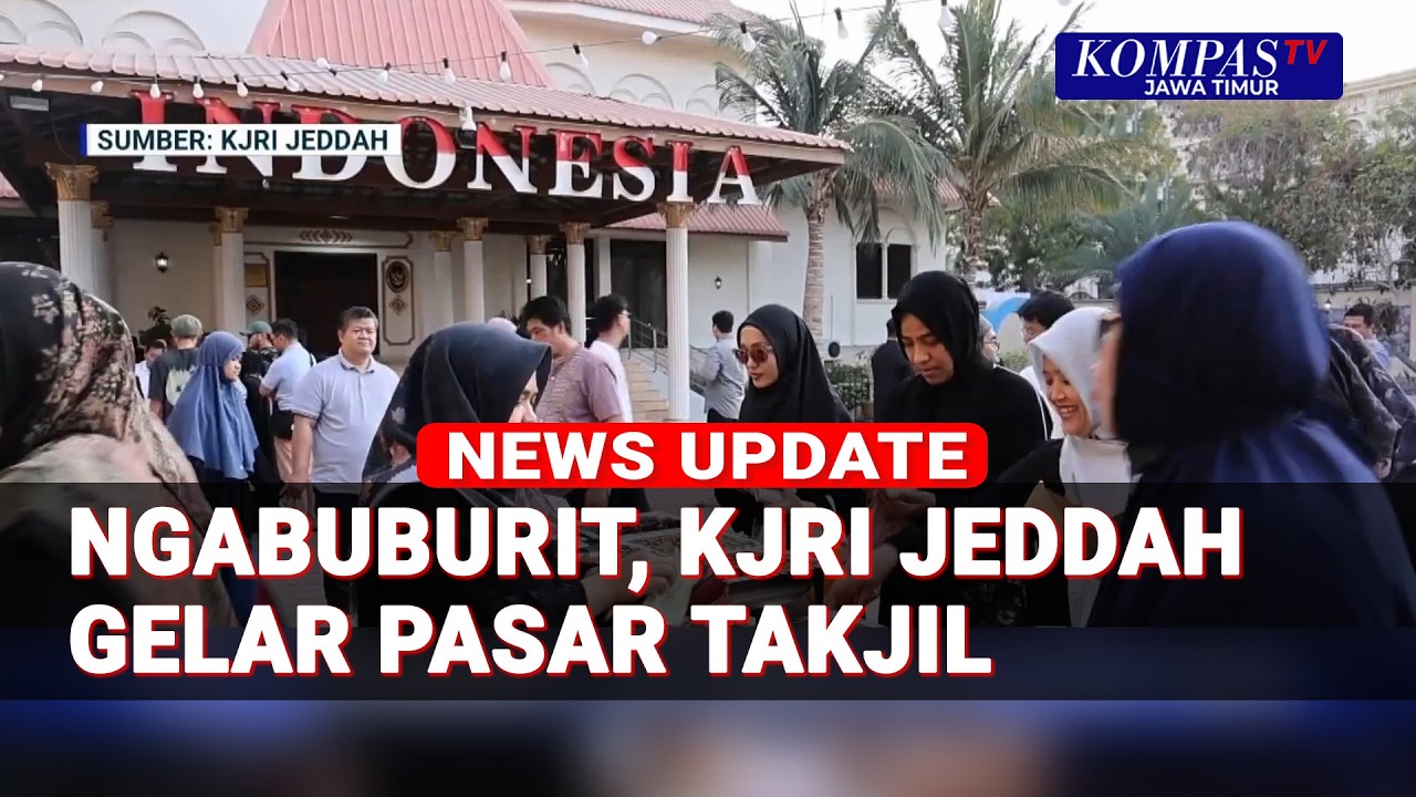 Sambut Ramadan, KJRI Jeddah Gelar Pasar Takjil
