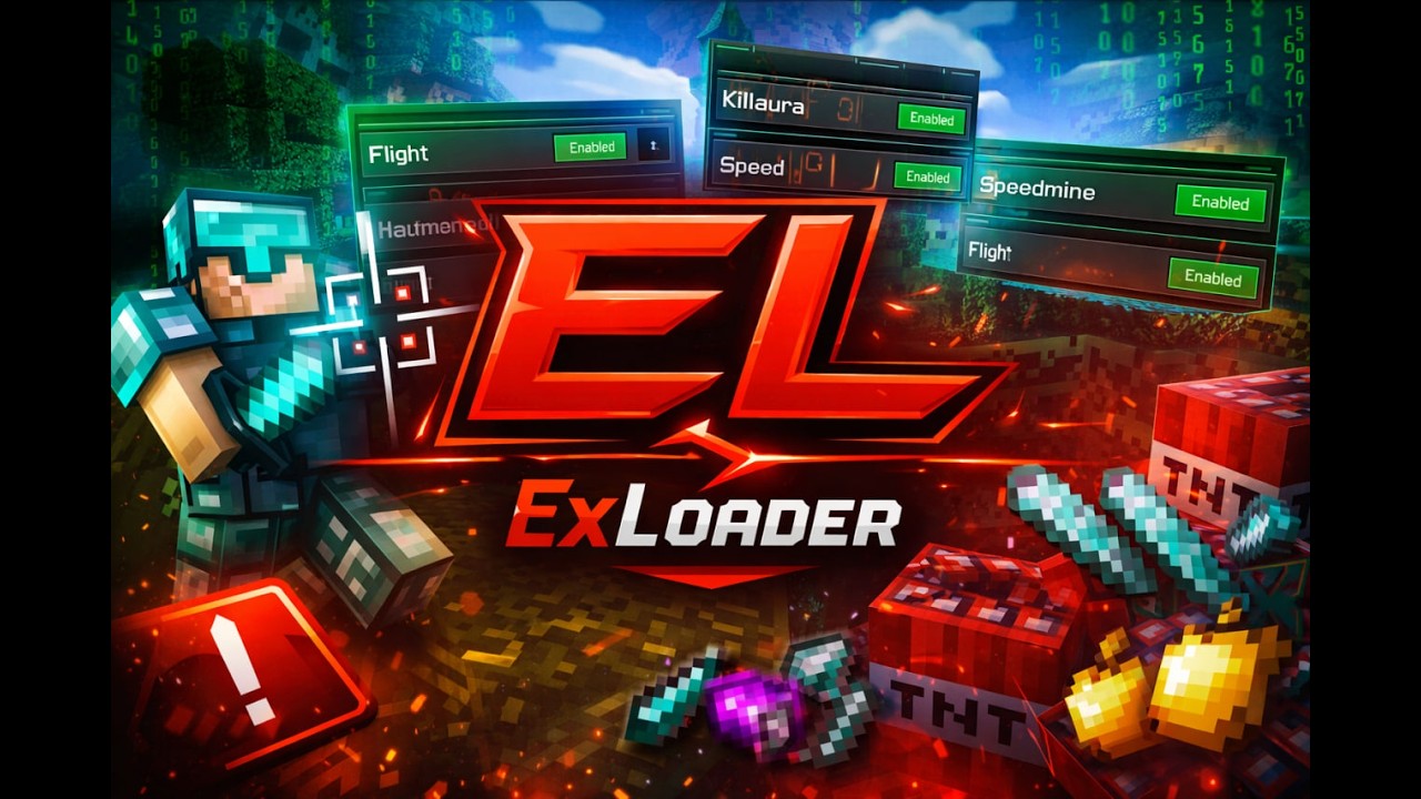 ЛУЧШИЙ ЧИТ НА МАЙНКРАФТ ExLoader 1.12.2-1.20.4 | ПОЛНАЯ УСТАНОВКА | ЛУЧШИЙ ЧИТ ДЛЯ МАЙНКРАФТА
