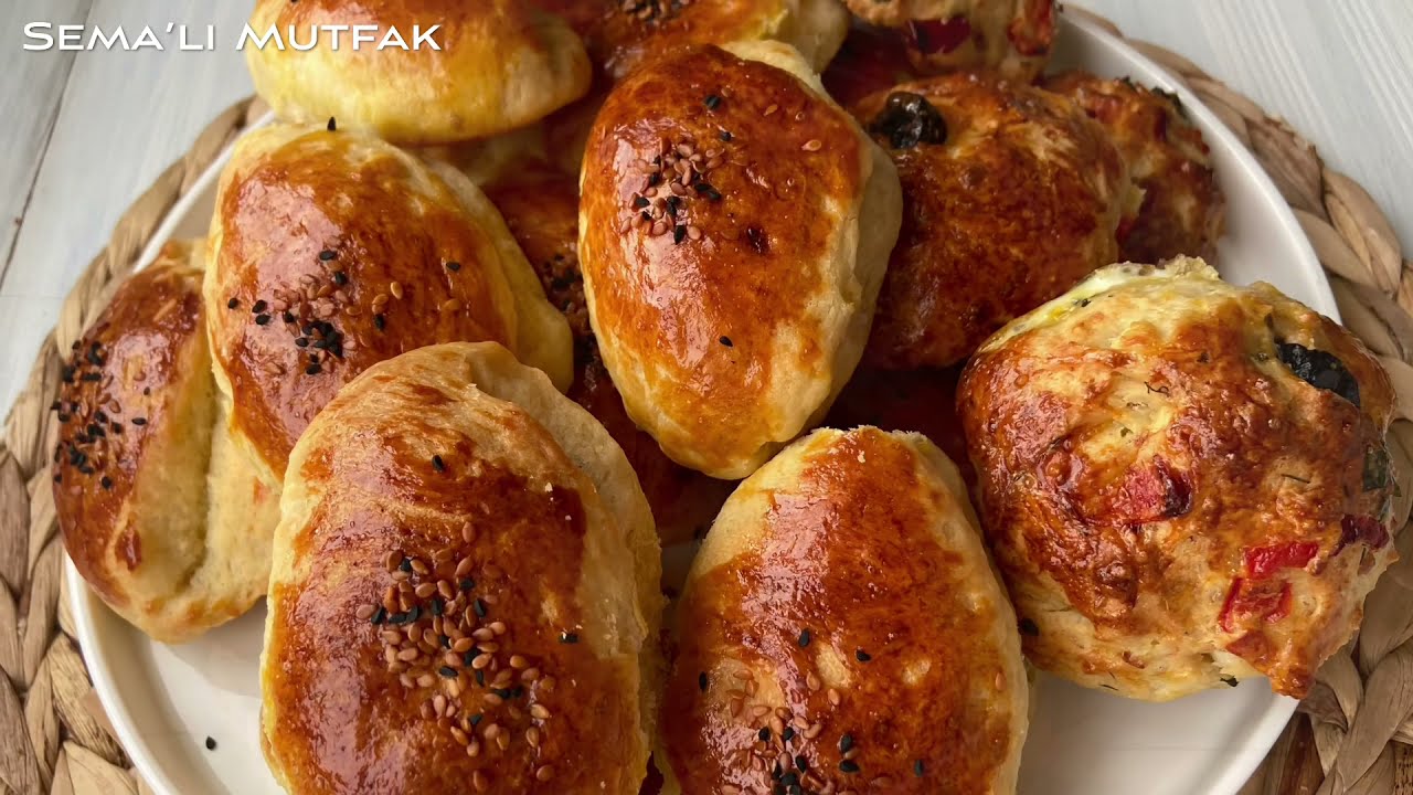 EKŞİMAYALI POĞAÇA TARİFİ | Pastane Poğaçası Lezzetinde 👍