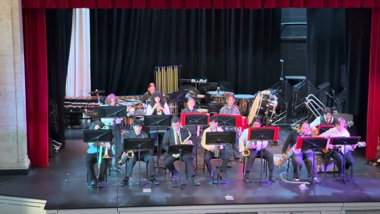 Hollister High School Student Conductor Concert Jazz Band part 1 2026￼