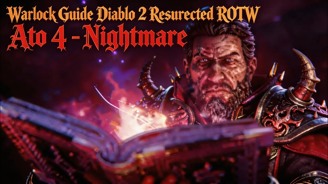 Guia explicativo, passo a passo do Warlock! Ato 4 - Nightmare!