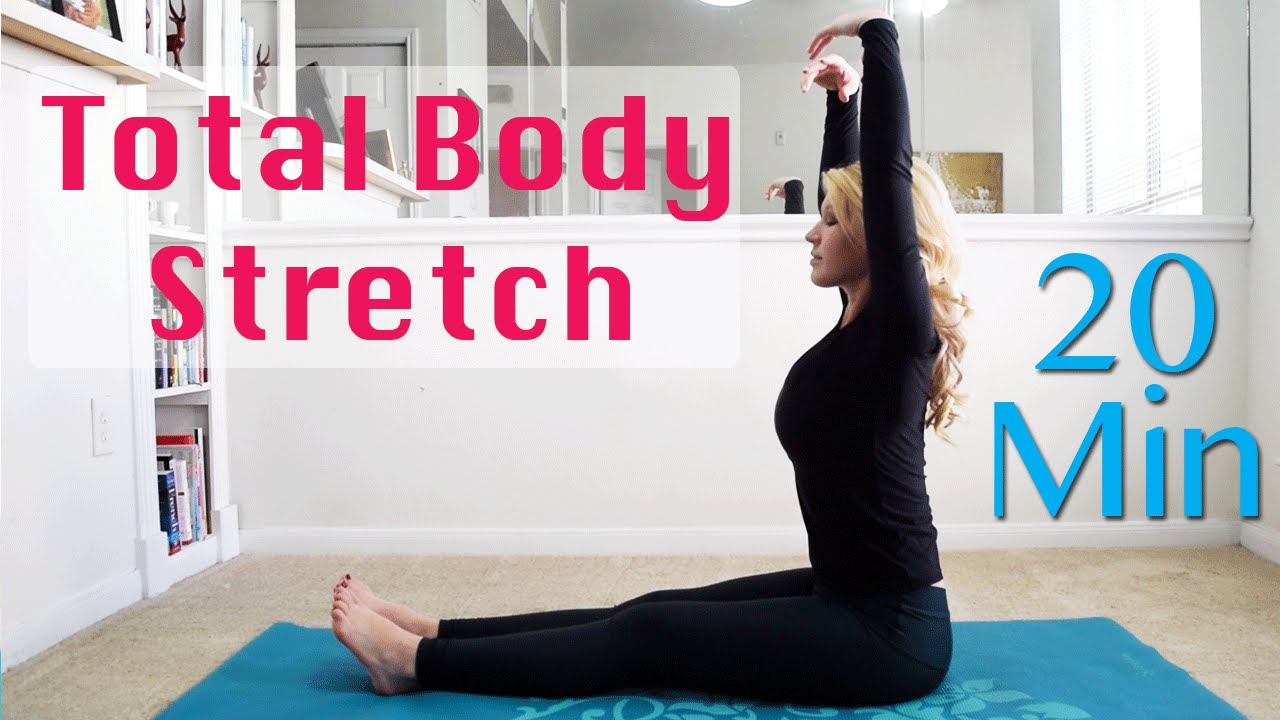 20 Minute Total Body Stretching Routine - Flexibility and Relaxation