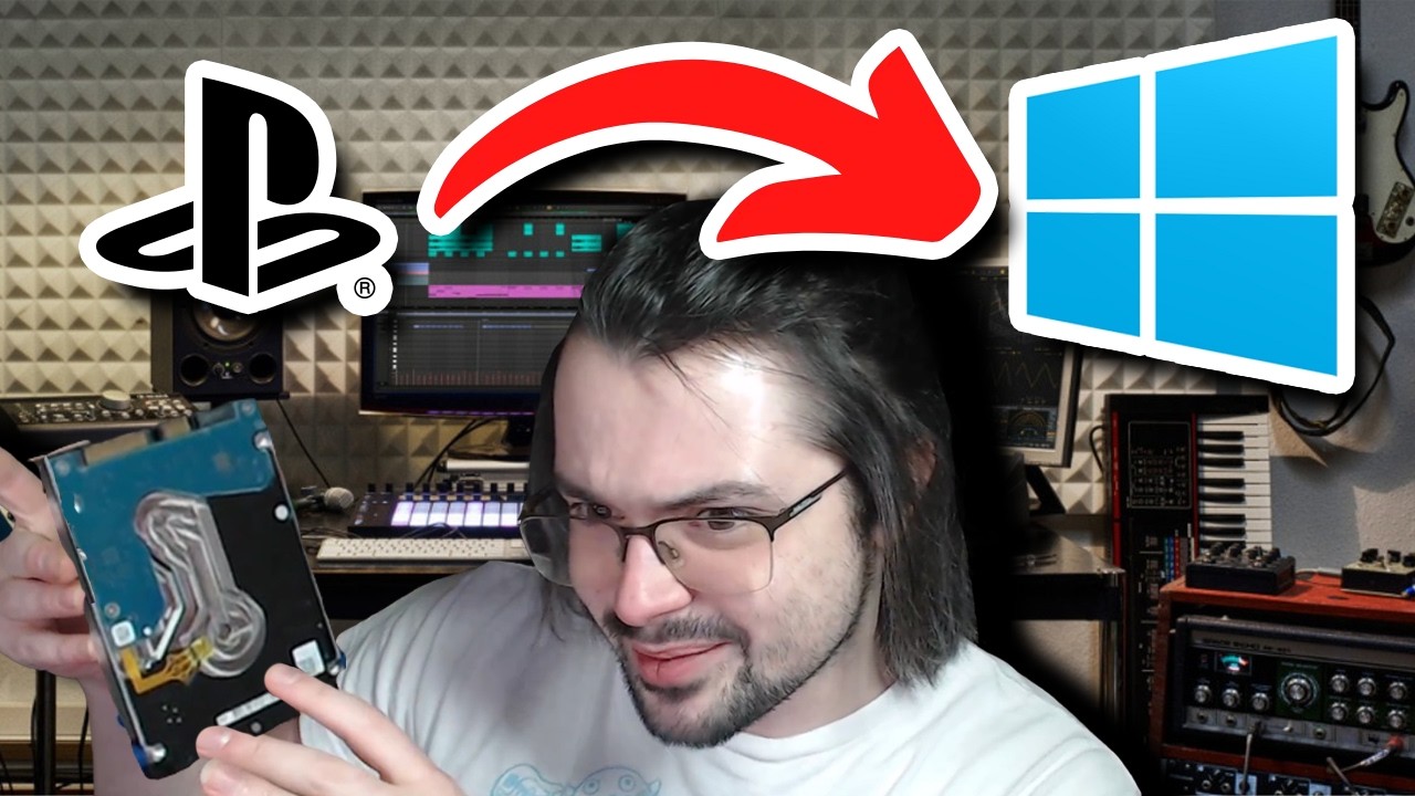 HDDs Are Out of Stock, Let's Reformat OLD PS4 Hard Drives to Windows!