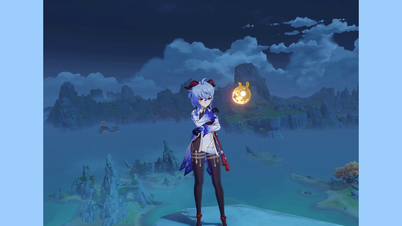 Moon in One’s Cup // genshin impact (s l o w e d)