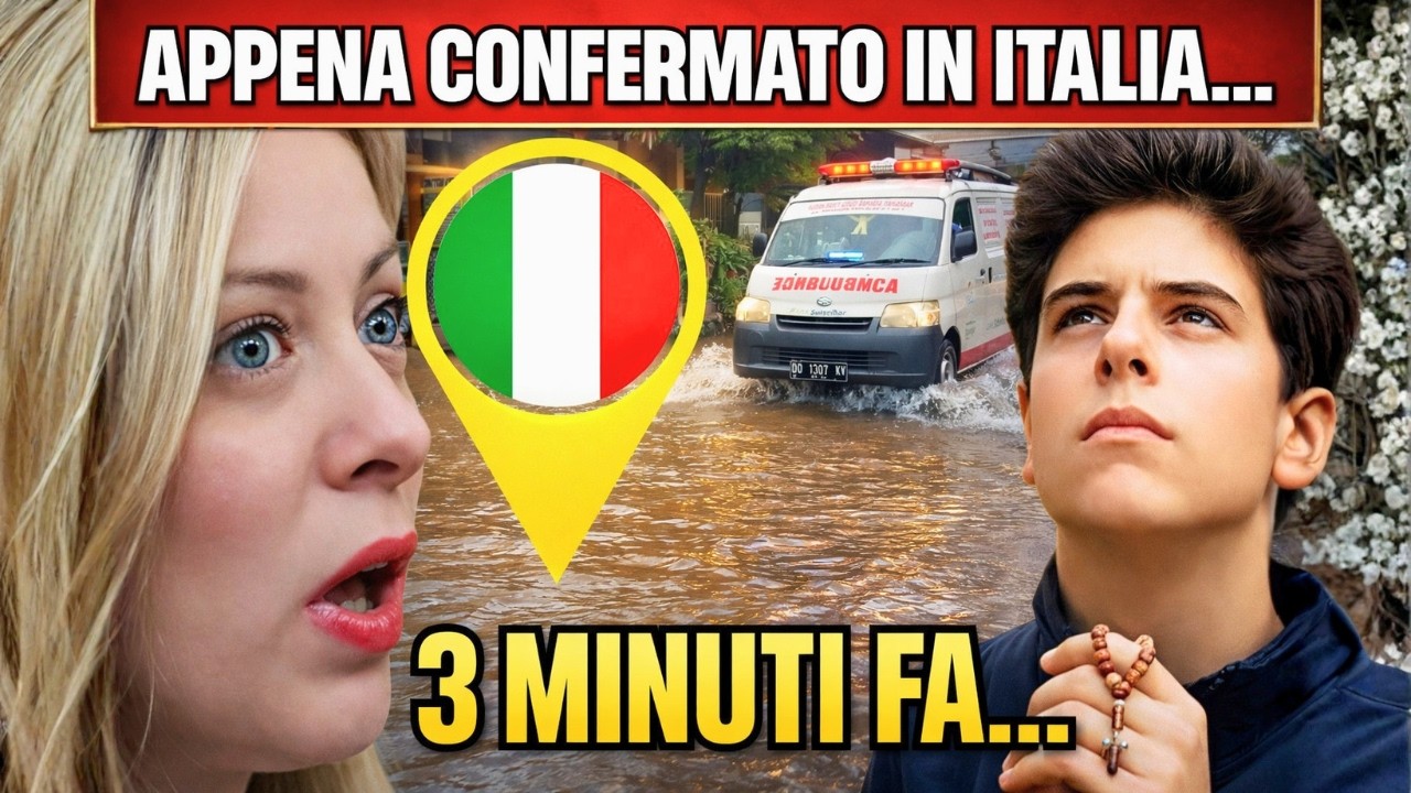 🚨La profezia pronunciata da San Carlo Acutis comincia ad avverarsi in Italia! [Non ignorare]