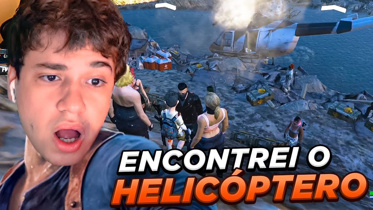 BRUNINHO ENCONTROU O HELICÓPTERO QUE CAIU! - GTA RP APOCALIPSE