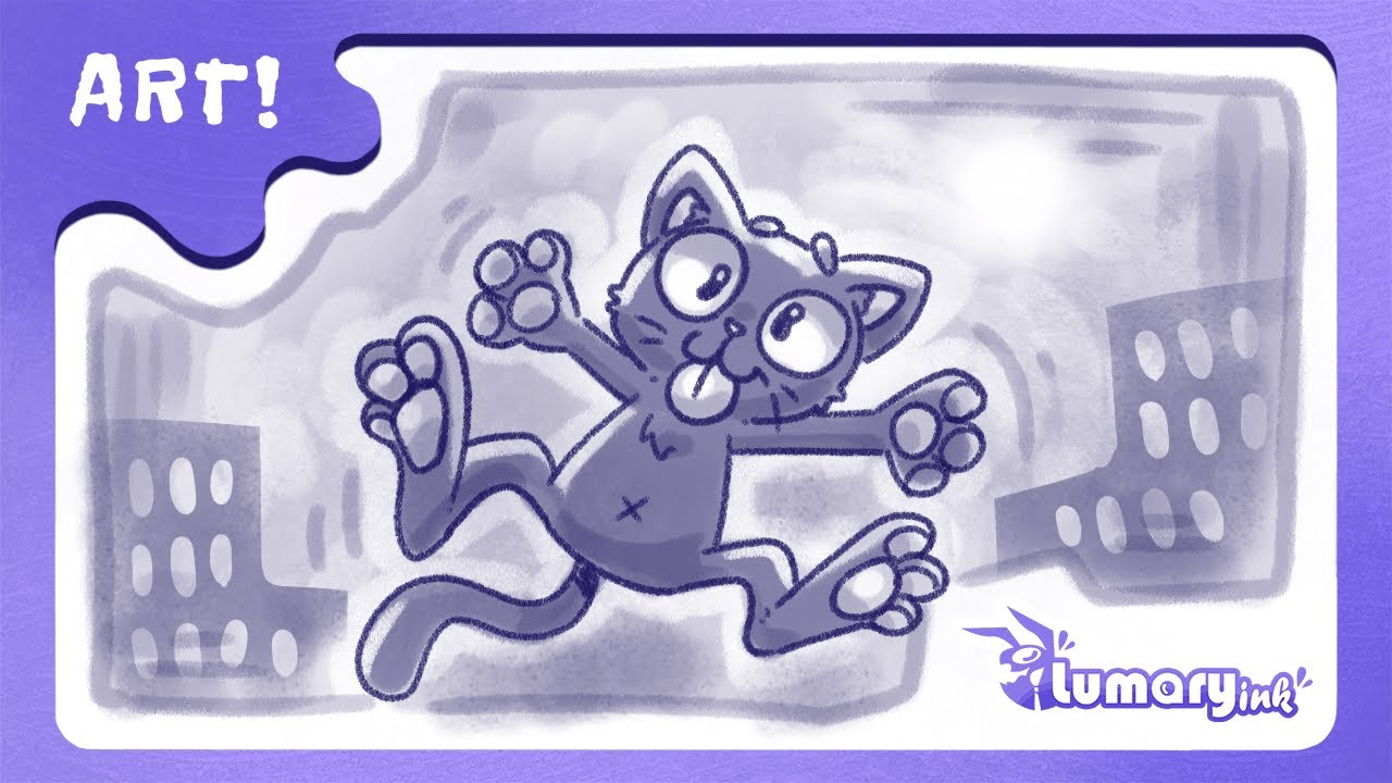 [Little Kitty, Big City - Bonus] Lumy kritzelt ...Dinge mit vier Pfoten?