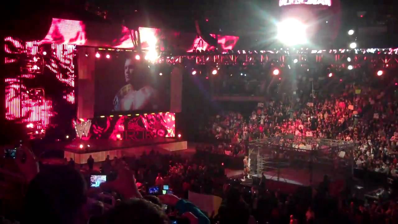 Randy Orton's Entrance January 3, 2011 Phoenix, AZ