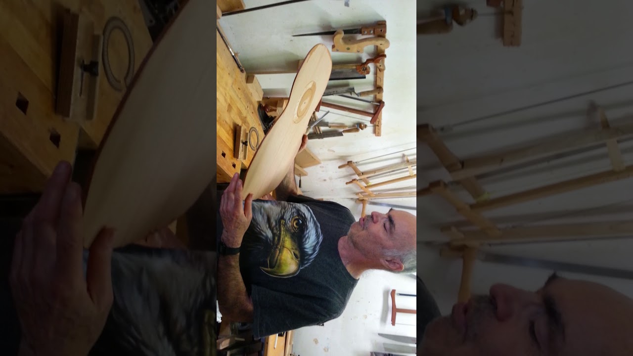 Inlaying a Rosette Using Hand Tools Part 1