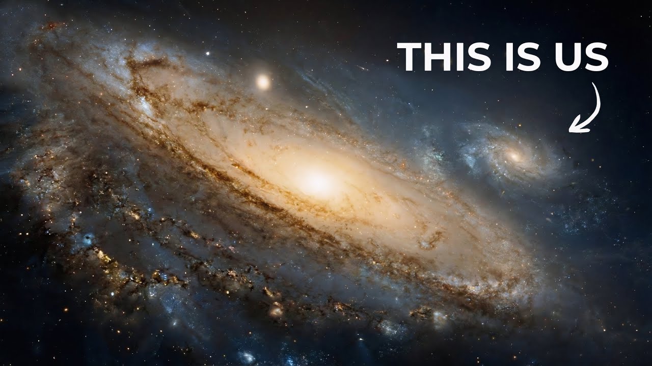 The True Scale of The Andromeda Galaxy