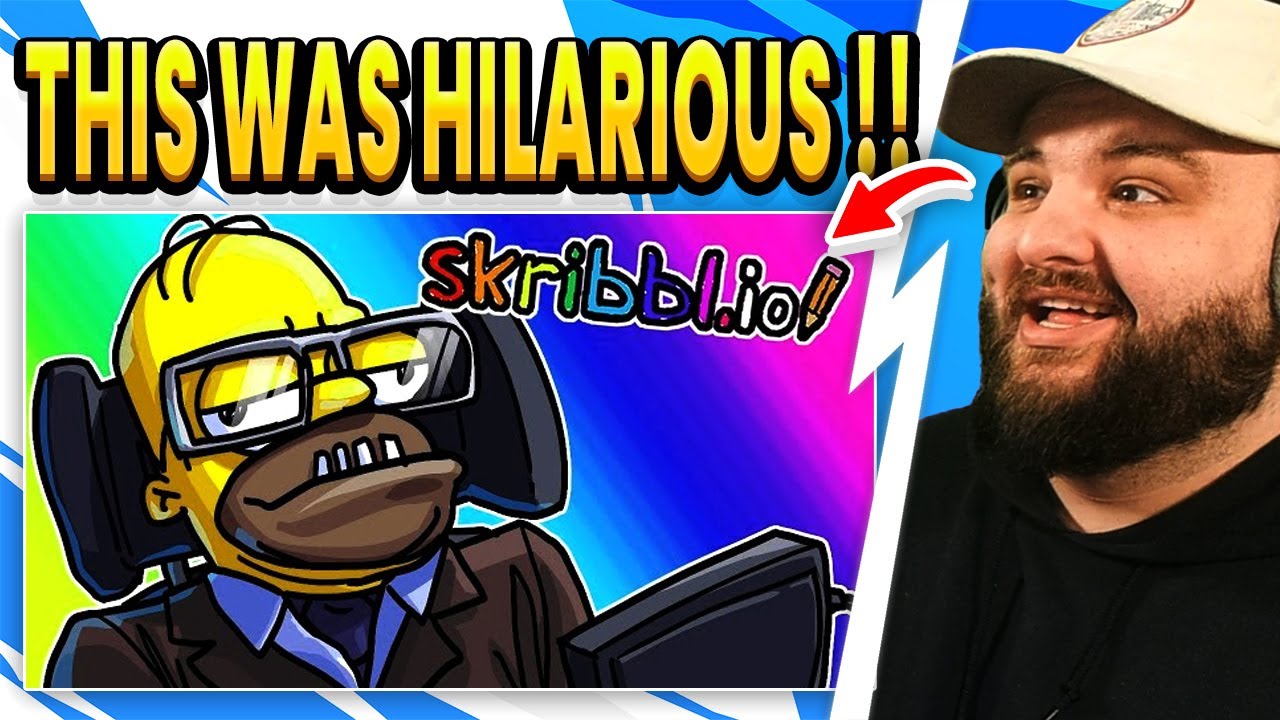 Vanoss Crew Skribbl.io - Stephen Hawking Rolling into Skribblio! Reaction