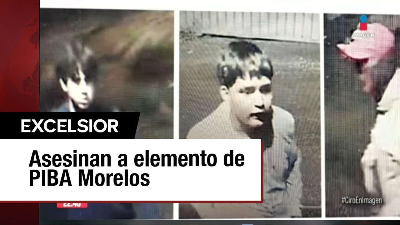 Captan momento en que dos jóvenes asesinan a policía en Cuernavaca