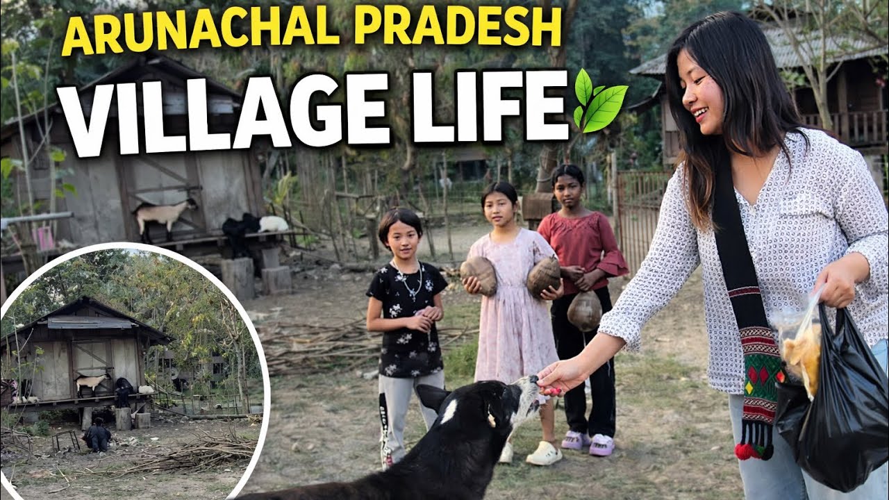 My Village Vlog-1 | Beautiful Village Life in Arunachal Pradesh 🌿