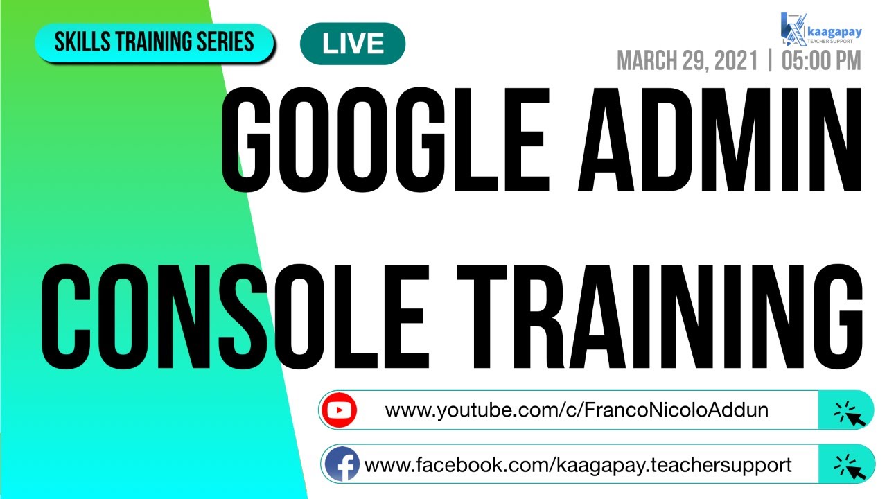 Google Admin Console Training