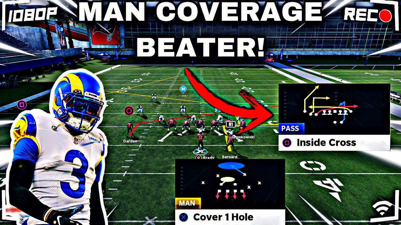 THIS IS THE BEST MAN COVERAGE BEATER IN MADDEN 22! THIS PLAY IS A TOUCHDOWN EVERY TIME!