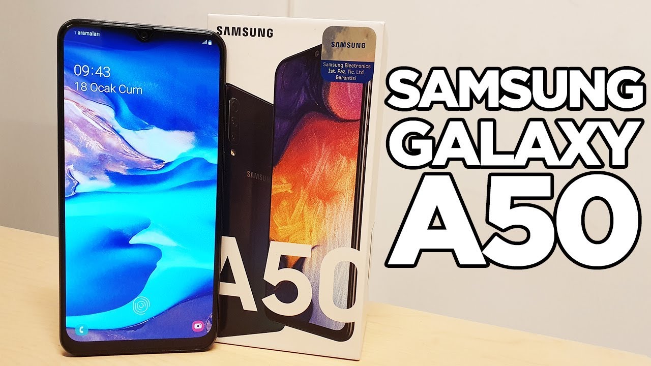 Samsung Galaxy A50 kutu açılışı | Beklenen telefon geldi!
