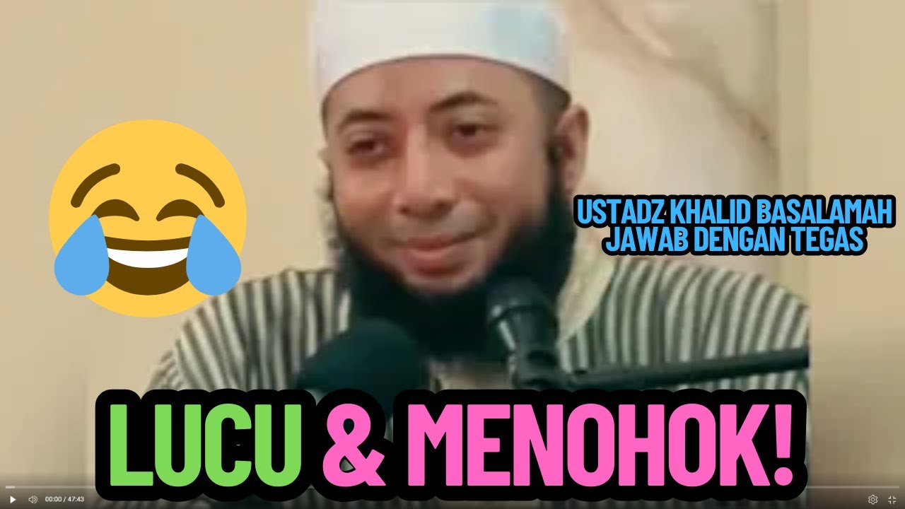 Tanya Jawab Ustadz Khalid Basalamah: Jawaban Lucu, Tapi Langsung Menohok!