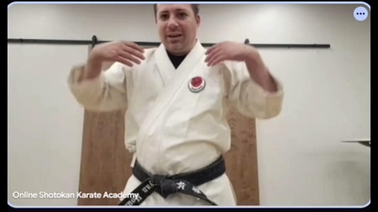 Shomen, Hanmi & Hip-Driven Punching Drill (Shotokan Karate)