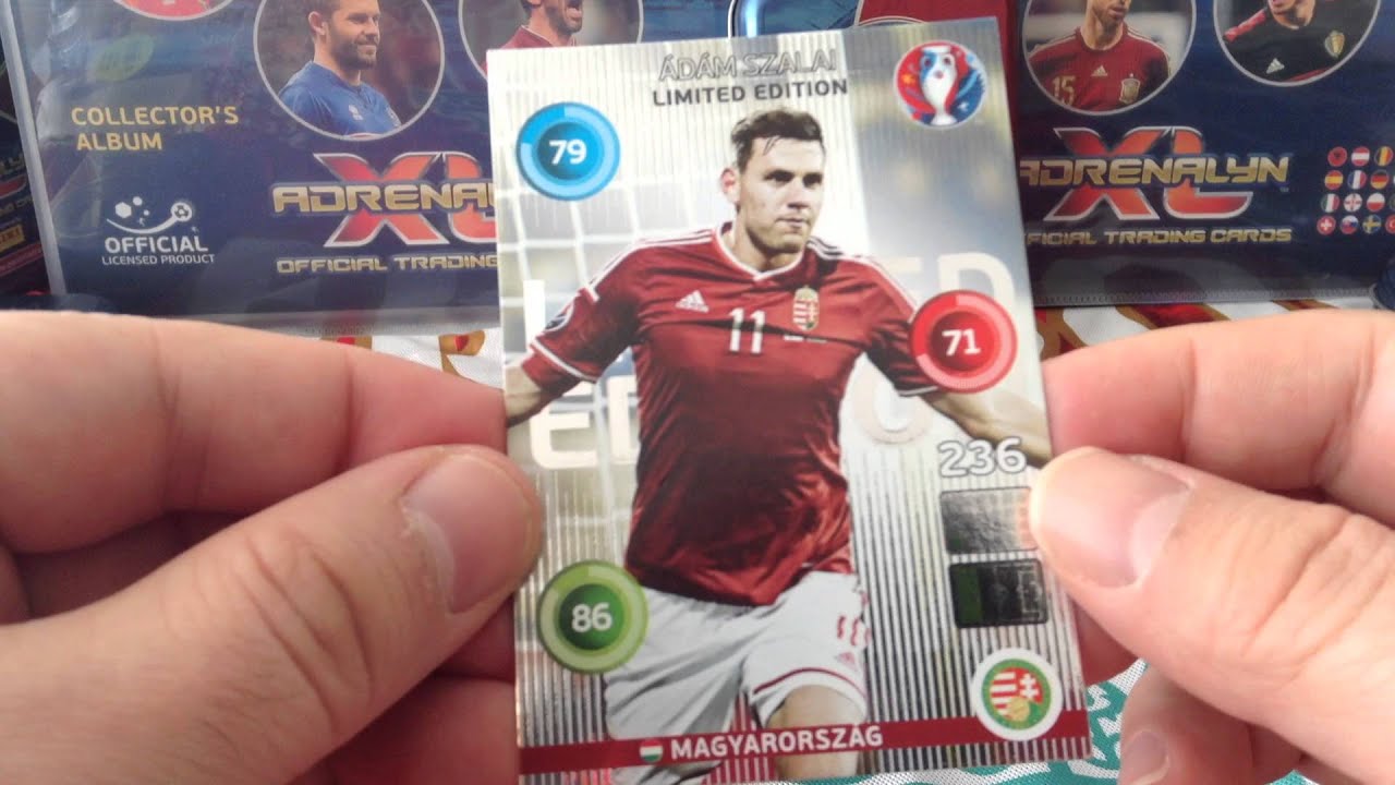 Panini AXL Euro 2016 GERMAN BLISTER opening - Szalai