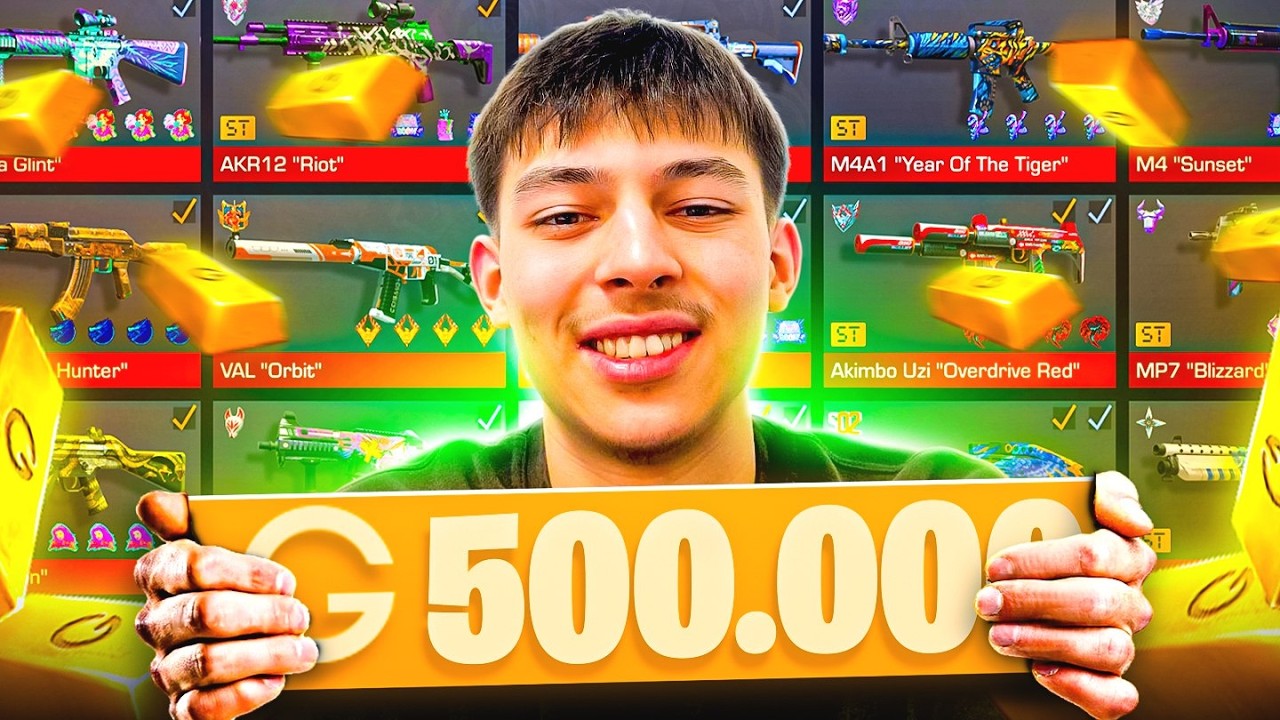 CAT VALOREAZA INVENTARUL MEU PE STANDOFF 2??😱🤔 * + 200.000 G 🤯😱 *