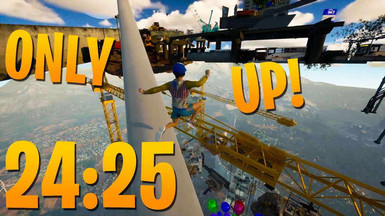 Only Up! Any% Speedrun 24:25