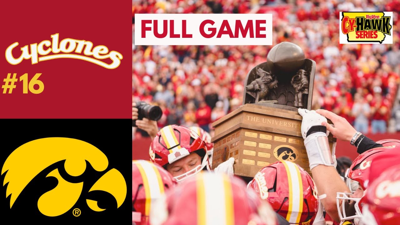 #16 Iowa State Cyclones vs Iowa Hawkeyes FULL GAME (09-06-25)