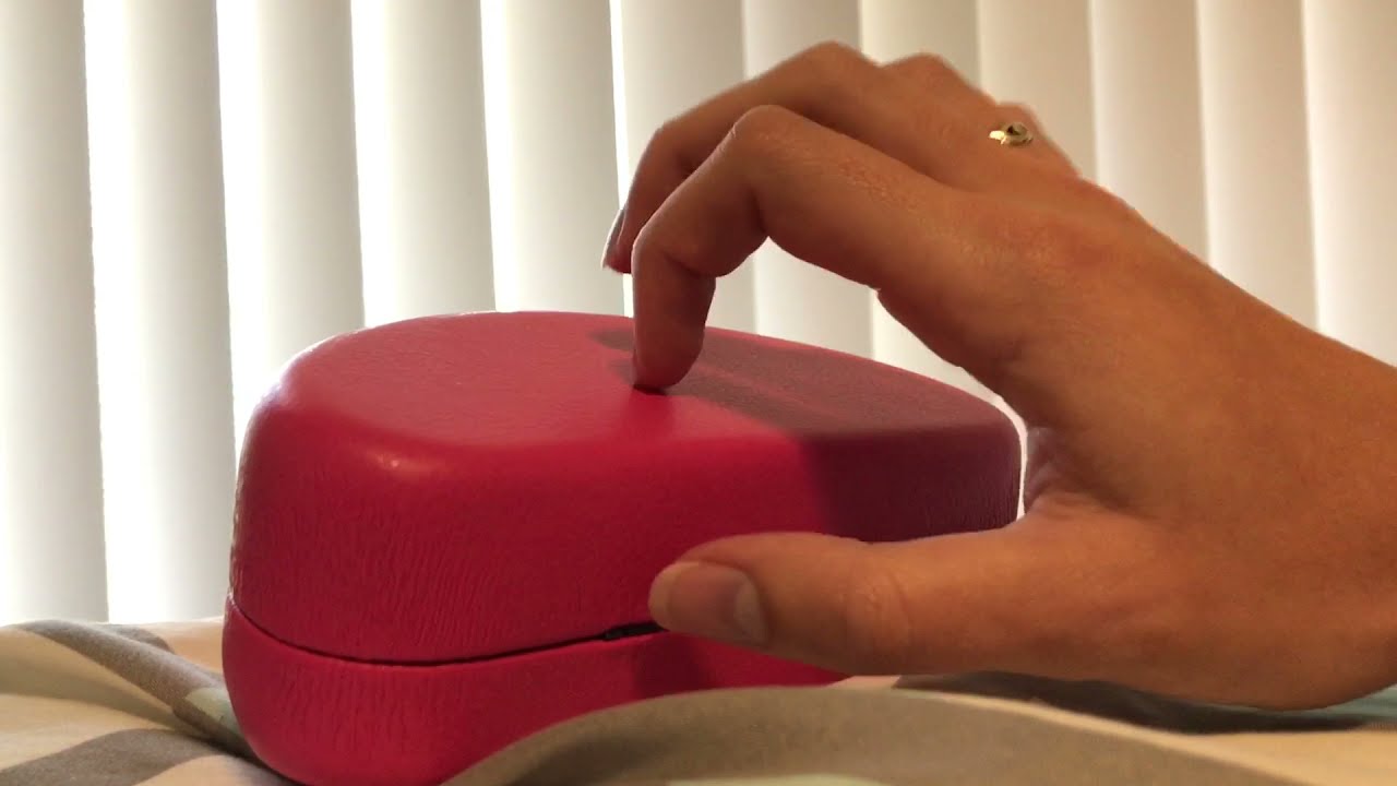 ASMR rhythmic tapping, calm and steady + hard and fast, with fingers and nails