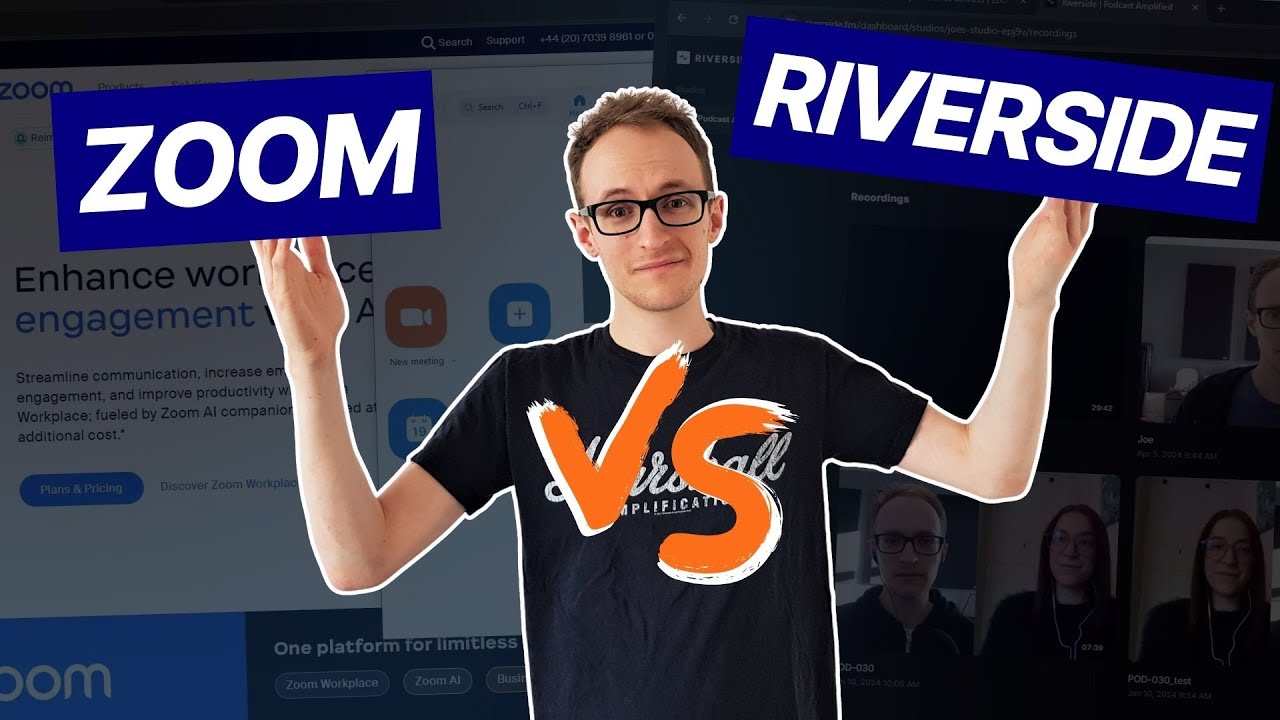 Zoom против Riverside (для записи подкаста)