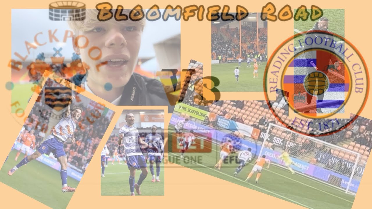 Blackpool Vs Reading | Blackpool obliterated | #blackpoolfc #reading #efl #football #utmp 🍊