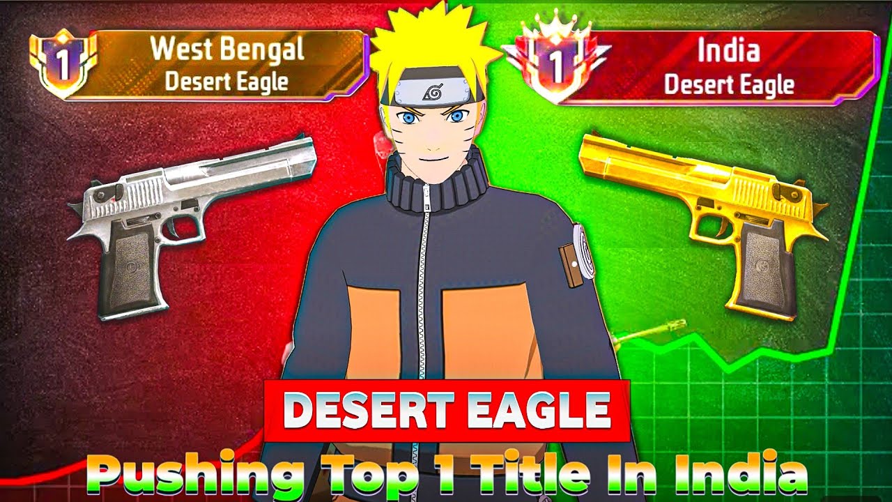 Pushing Top 1 Tittle In DESERT EAGLE ✅ Solo Weapons Glory Pushing | Season 53