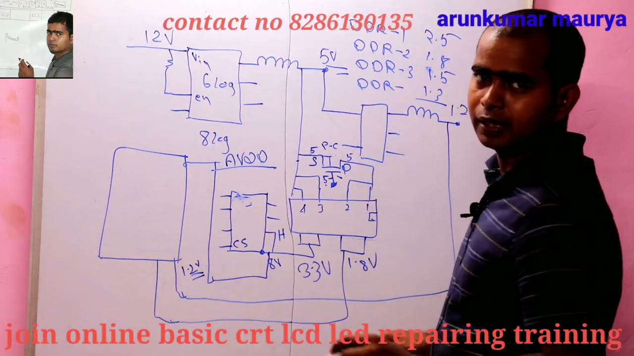 universal board full details with schematic and how to install in lcd led tv