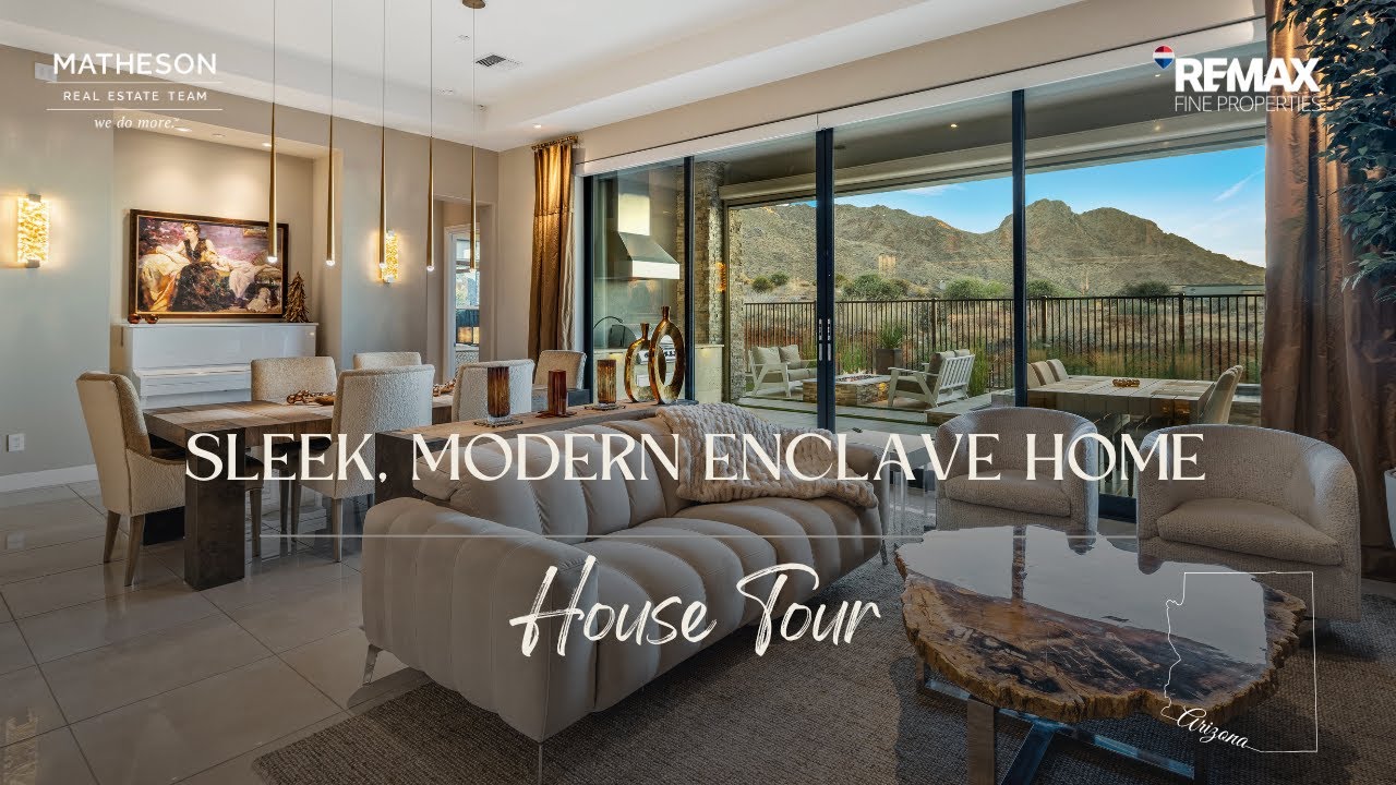 Modern Desert Luxury with Mountain Views | $1.7M Sereno Canyon Home Tour