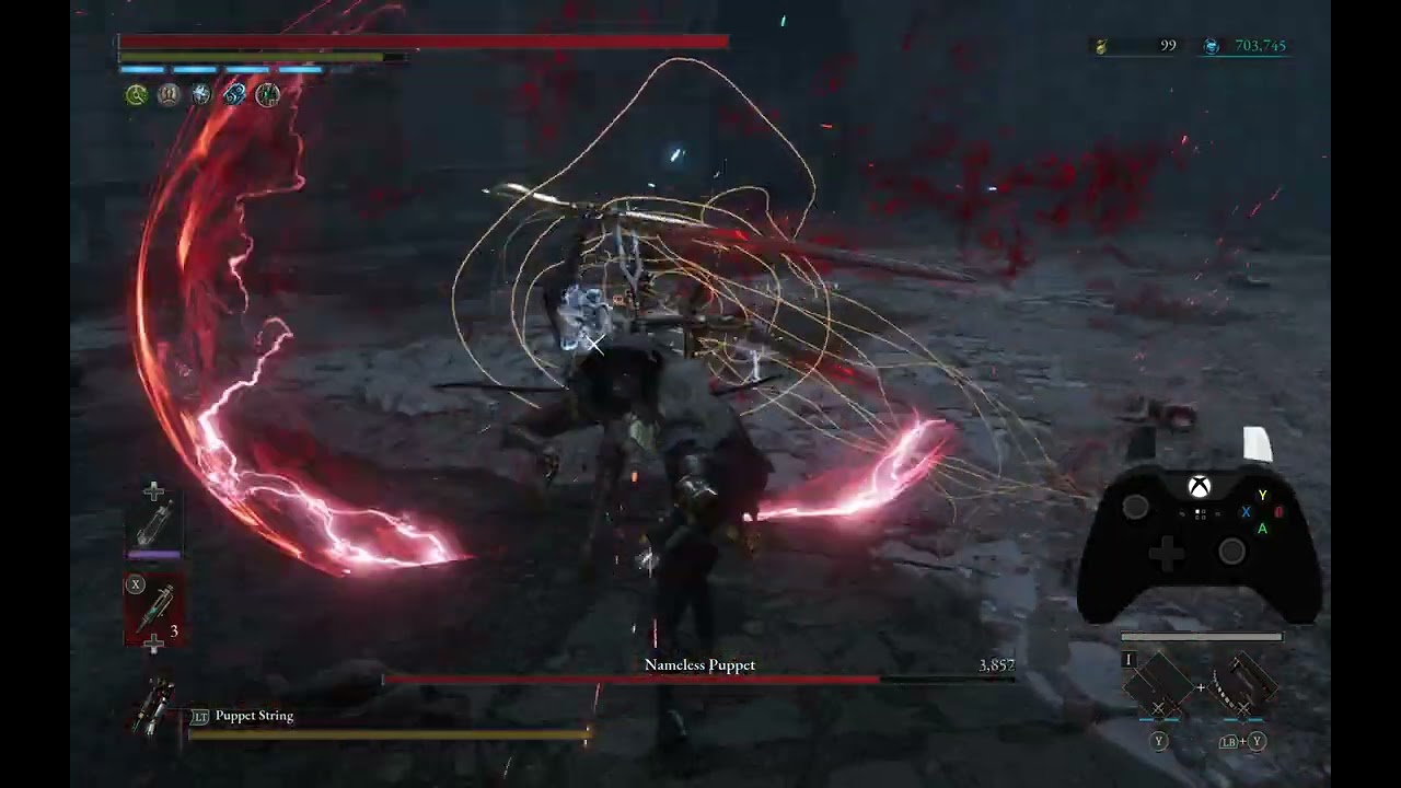 Lies of P - Nameless Puppet - 09 Blind Man's Double-Sided Spear
