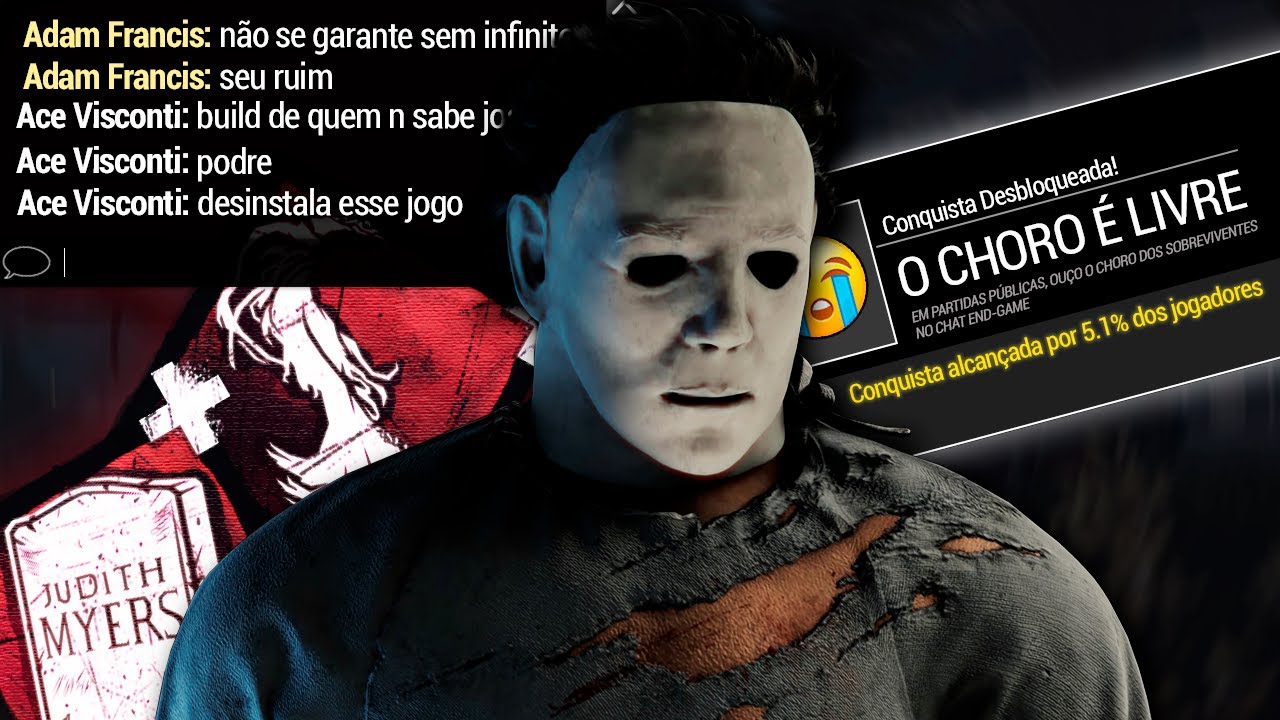 CONSEGUI FAZER O ACHIEVEMENT MAIS DIFÍCIL DO MYERS DE NOVO? - Dead by Daylight